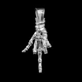 Le doigt | Pendentif en argent 925