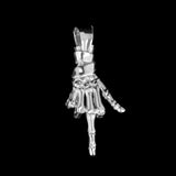 Le doigt | Pendentif en argent 925