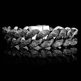 Kraken-Armband | Kubanisches Gliederarmband aus 925er Sterlingsilber