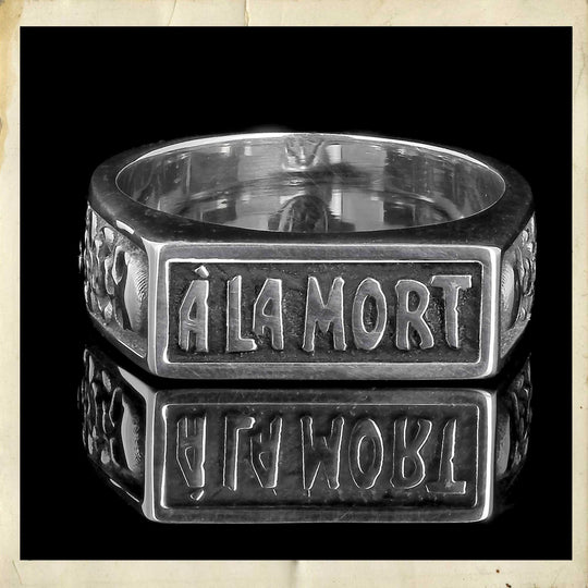 À la Mort - 925 Silber Ring