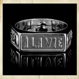 Zum Leben | Ring aus 925er Silber