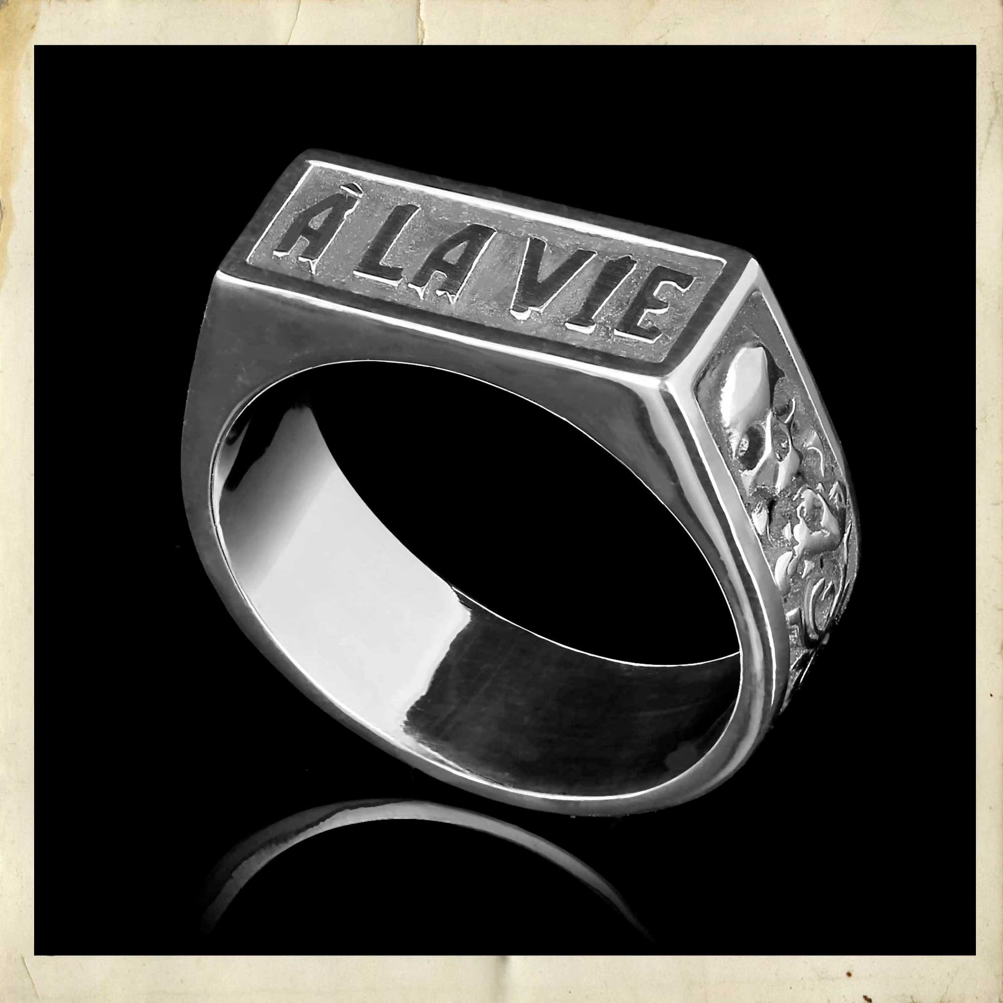 À la Vie - Bague en argent 925