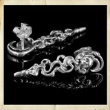 Smoking Gun | Paire de boucles d'oreilles en argent 925