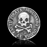 Sterling Silver Lucky Coin - Irrumabo Omnia