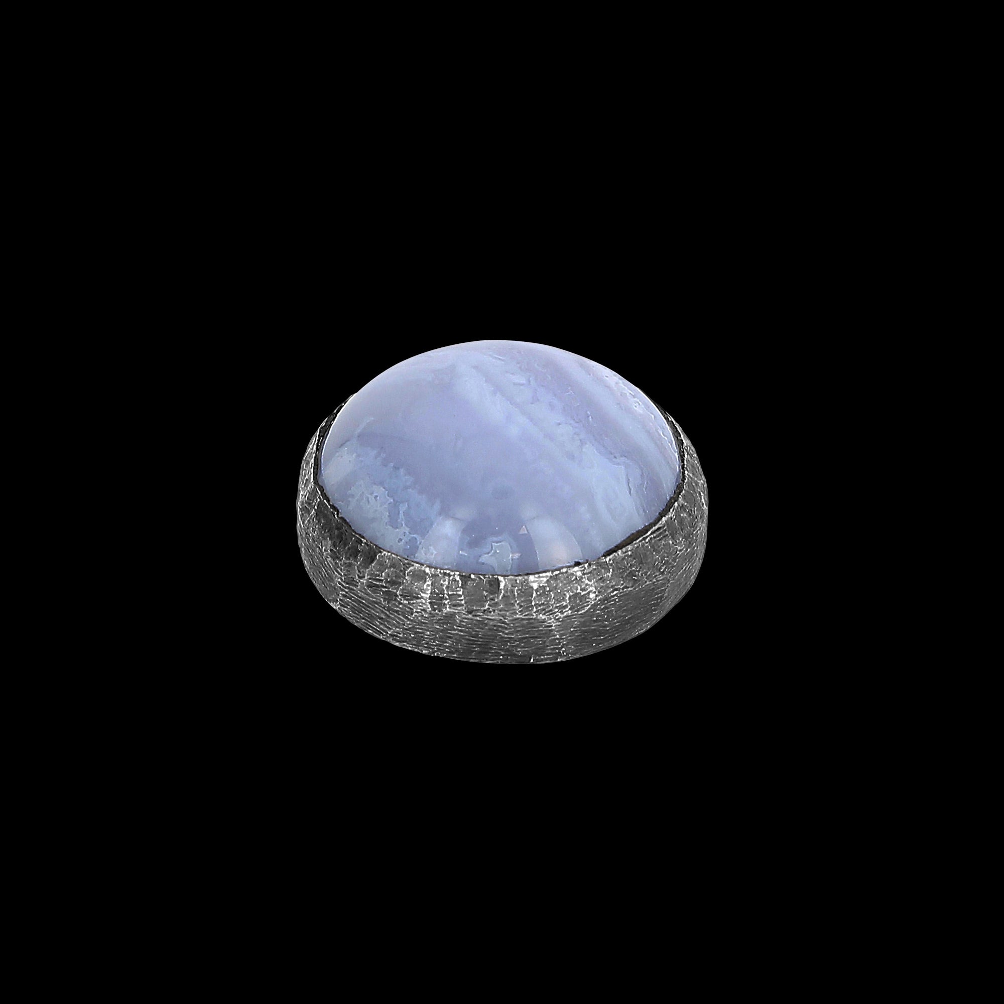 Chalcedon - Ornament für Wechselsystem in 925er Silber