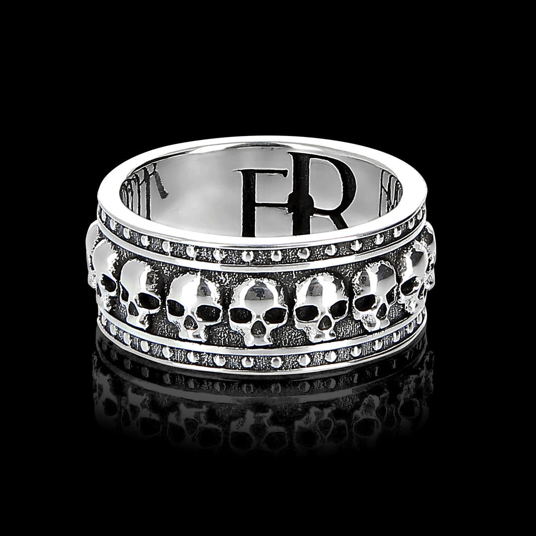 Bague Homme Argent Tête De Lion - Style Rock - Taille 58 - Occasion - Argent Sterling