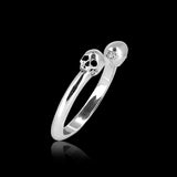 Read's - Bague ouverte en argent 925 Sterling