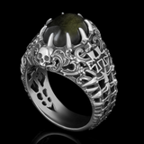 The Reliquary Obsidian | Official Hellfest© limited edition signet ring 2026