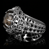 The Reliquary Smoky Quartz | Official Hellfest© 2026 Signet Ring