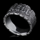 Infernum Ring | Oxidized 925 Silver Ring