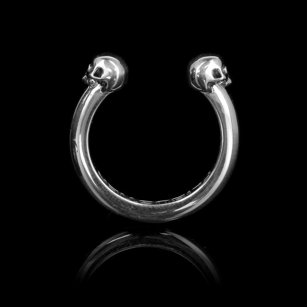 Read's - Offener Ring aus 925er Sterlingsilber