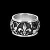 Royals - Sterling Silver Large Band Ring