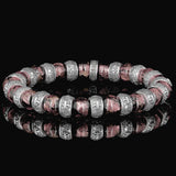 LaCourse | Armband aus Hotaru©-Perlen und Sterlingsilber Roségold