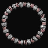 LaCourse | Armband aus Hotaru©-Perlen und Sterlingsilber Roségold
