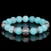 Silver Grenade - Peruvian Amazonite Bracelet | Limited Edition