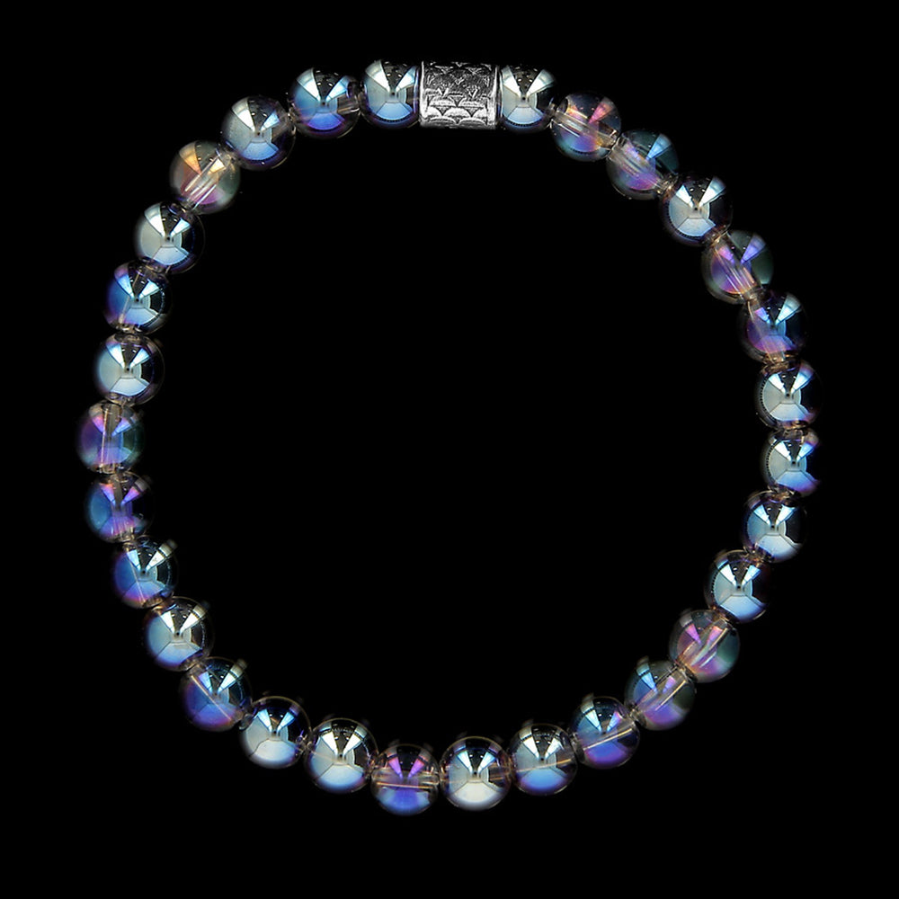 Siren - Blue crystal quartz bracelet with Sterling Silver