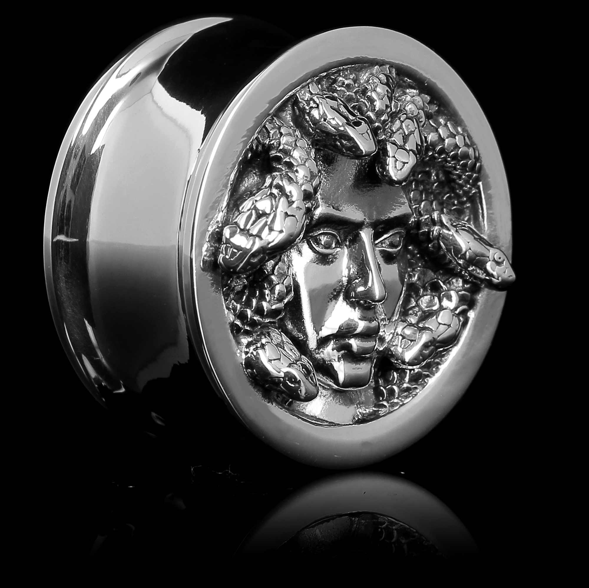 Tunnel Medusa en argent 925 | Maison des Tanneurs x Flibustier Paris (ed limitée)