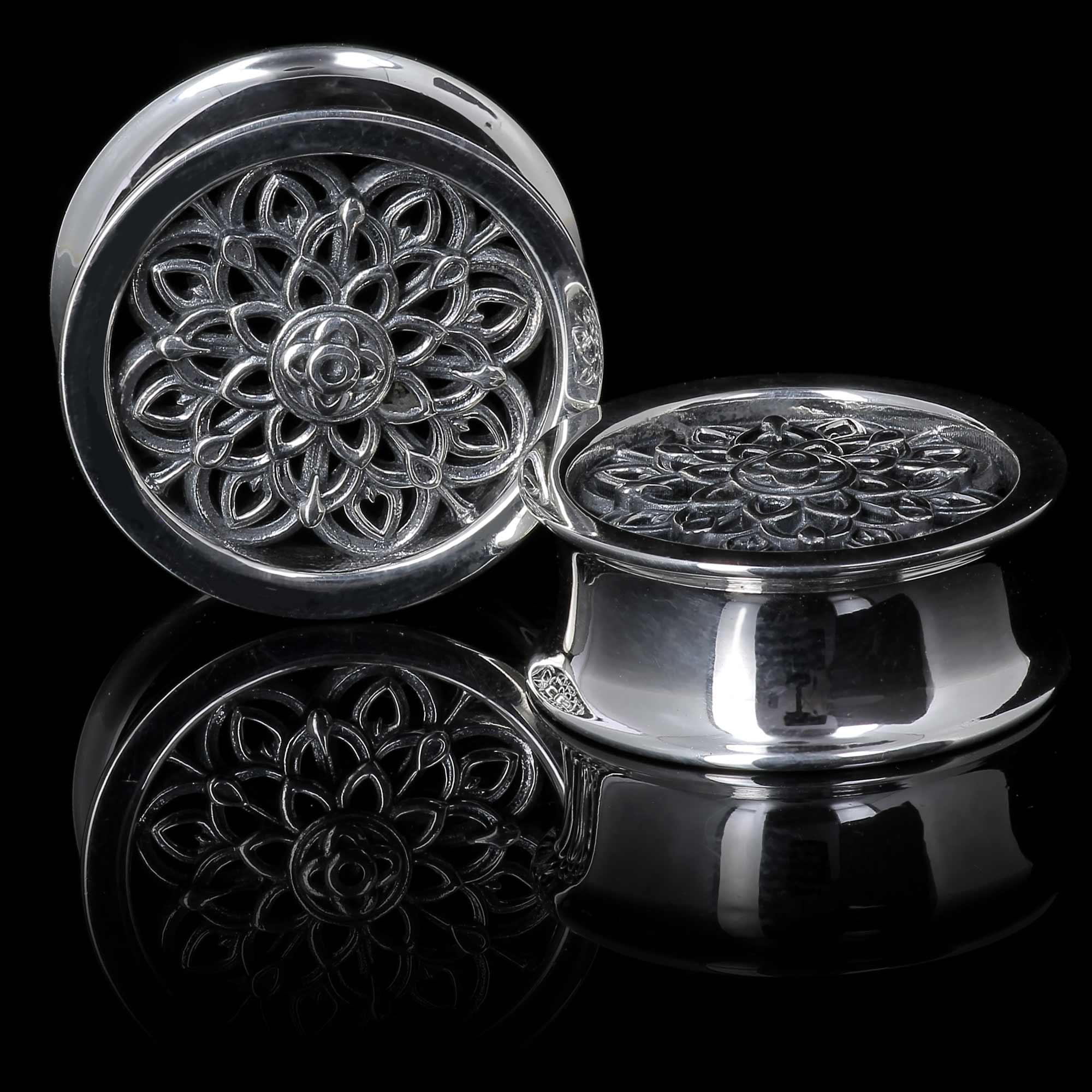 Tunnel Rosace en argent 925 | Maison des Tanneurs x Flibustier Paris (ed limitée)