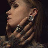 Kraken | Tunnel d'oreille en argent 925