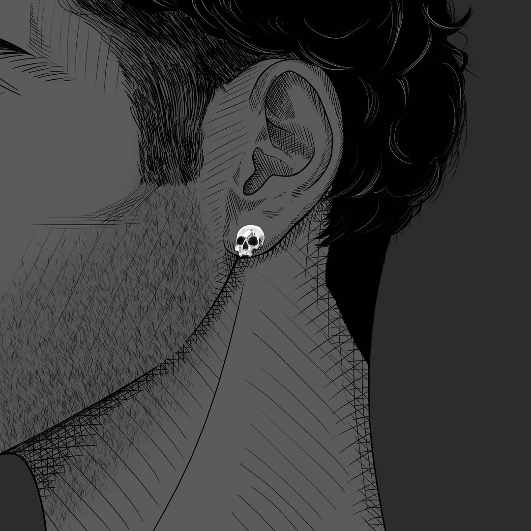 Boucle d'oreille en argent 925 - Hamlet L