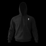 Zip-up hoodie | Stencil Art Skull Wear