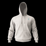 Zip-up hoodie | Stencil Art Skull Wear
