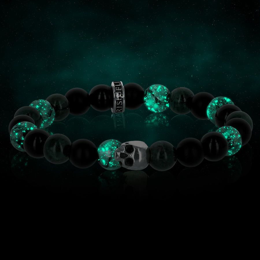 Premium K.I.S.S. Candy Kerama - bracelet en perles traditionnelles d'Okinawa et argent 925 Sterling