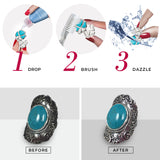 Crème nettoyante pour bijoux argent Dazzle Drops by Connoisseurs©